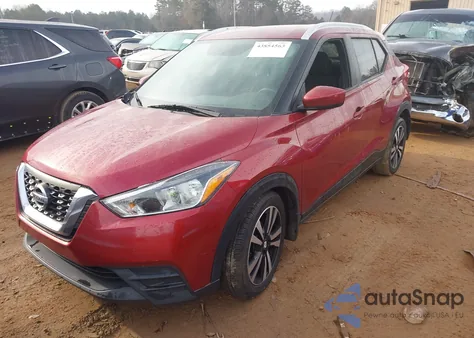 2019 Nissan Kicks Sv from USA, damaged, VIN 3N1CP5CU4KL544188